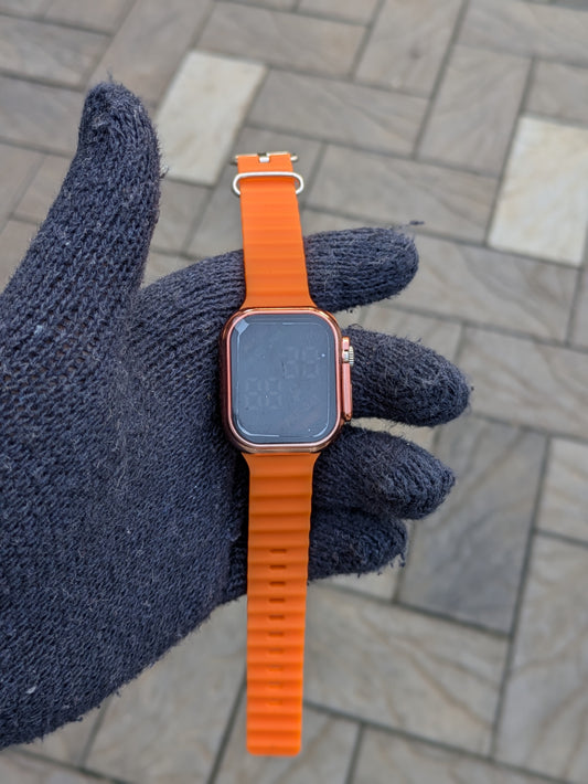 Kids Smartwatch Model Digital Watch (Orange)