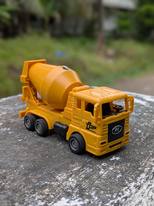 Construction Toy Vehicles Hard Plastic Body