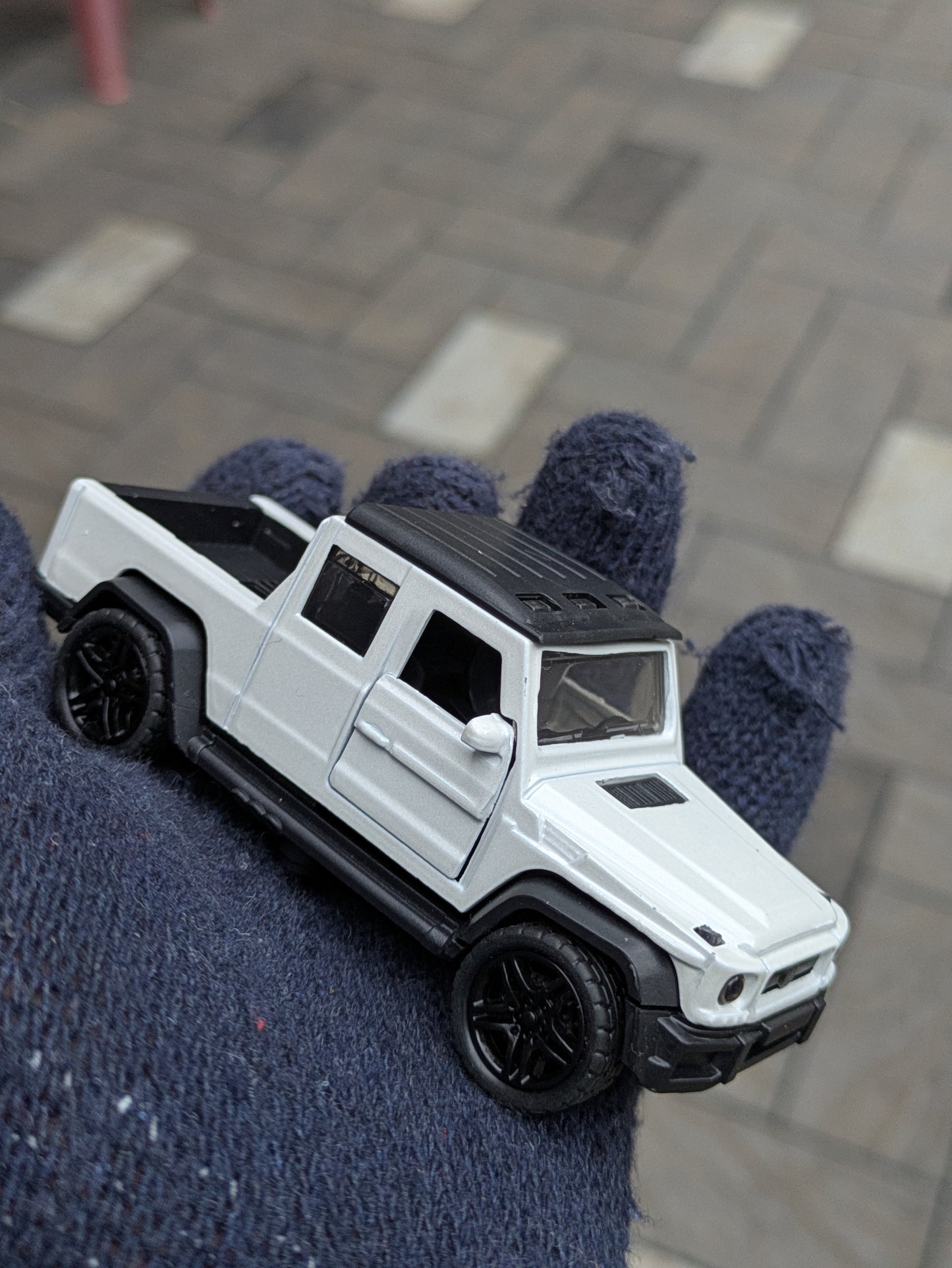 Die-cast Model Metal Body Truck Door Openable