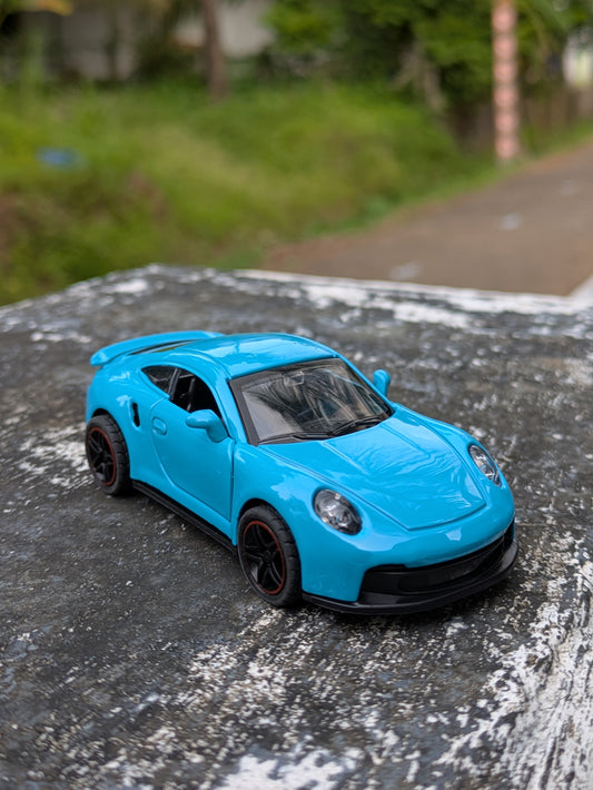 Die-cast Model Metal Body Door Openable (Blue)