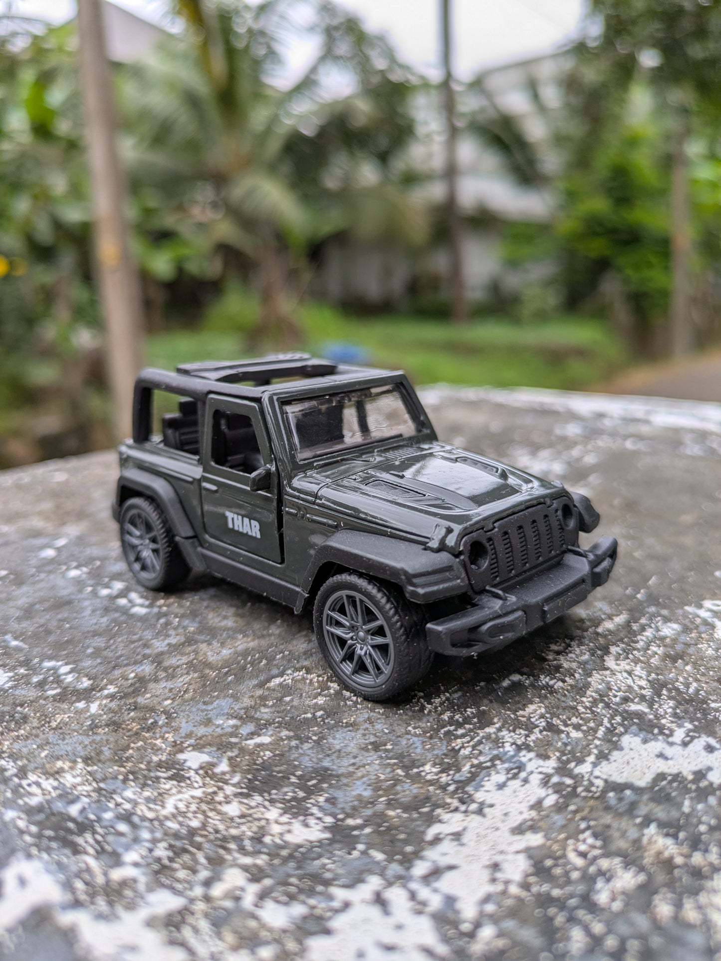 Hot Wheels Thar Model Metal And Plastic Mix Body ( Black )