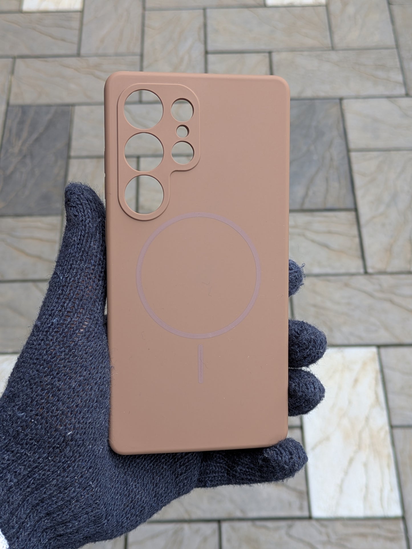 Magsafe Silicone Case For Samsung S25 Ultra