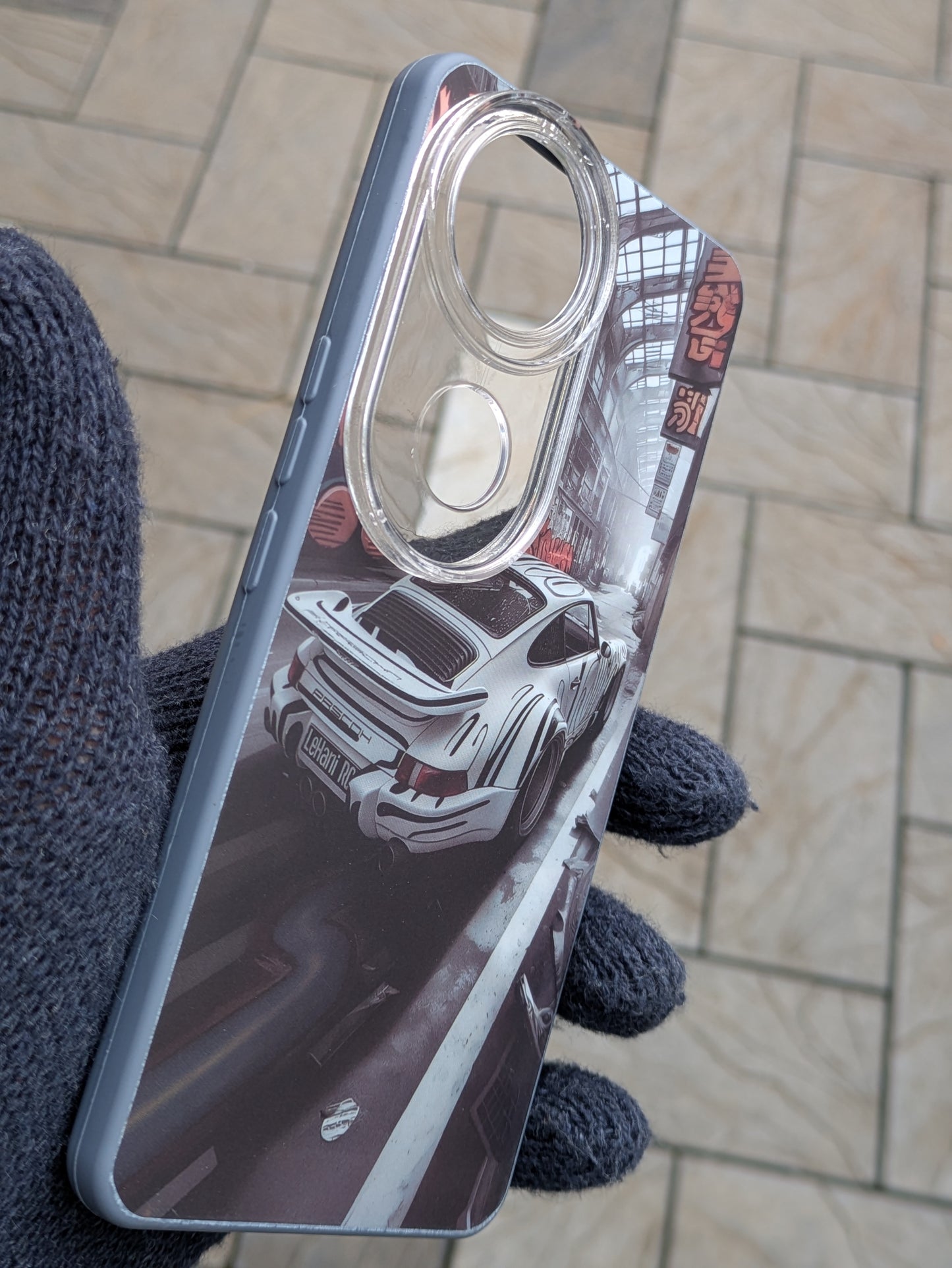 Automotive Matte Print Case For Vivo V50 5G/Vivo T4r 5G