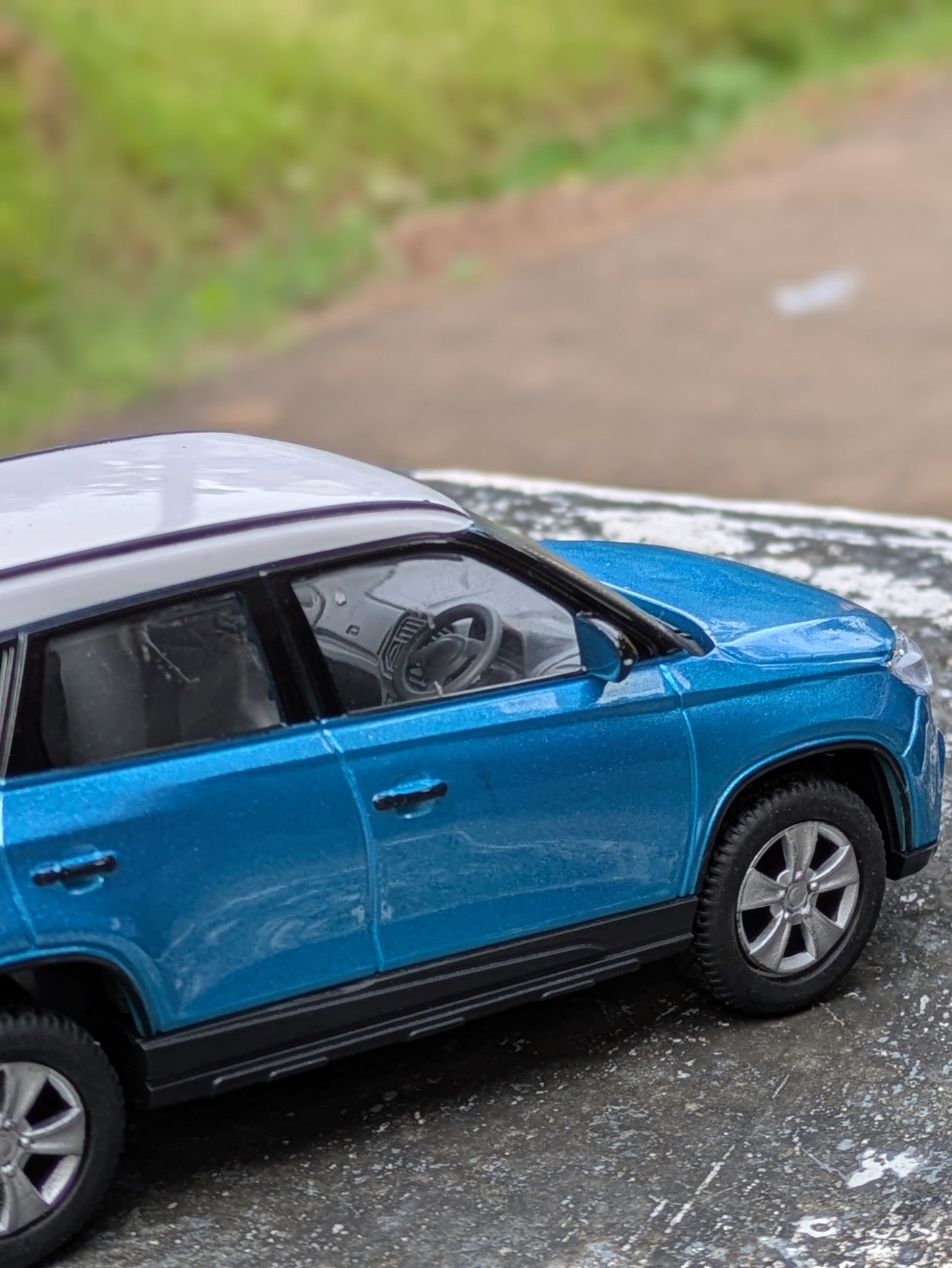 Die-cast Model Maruti Brezza Plastic Hard Body