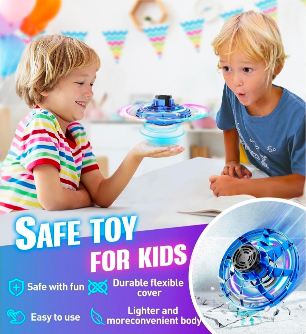 UFO Fingertip Upgrade Flight Gyro Flying Spinner Decompression Hand Controlled Boomerang Hover, Flying with Endless Tricks, Cool Toys Gifts for 6+ Year Old Adult and Kids Toy [(Multicolor)]