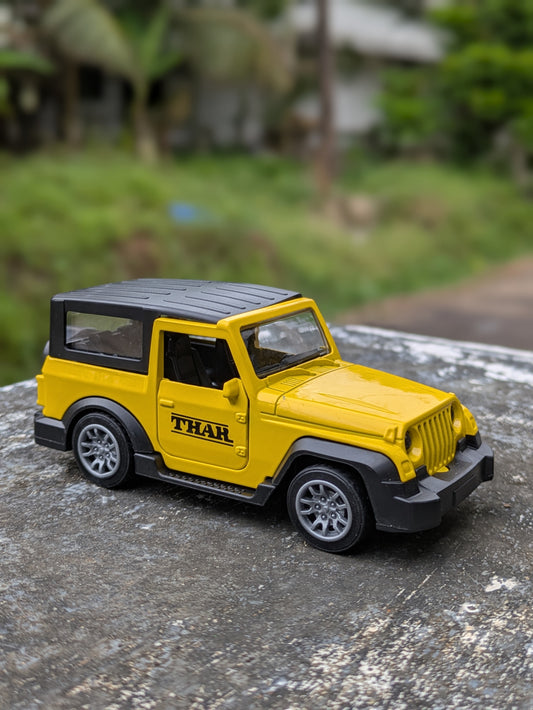 Die-cast Model Metal Body Thar Door Openable