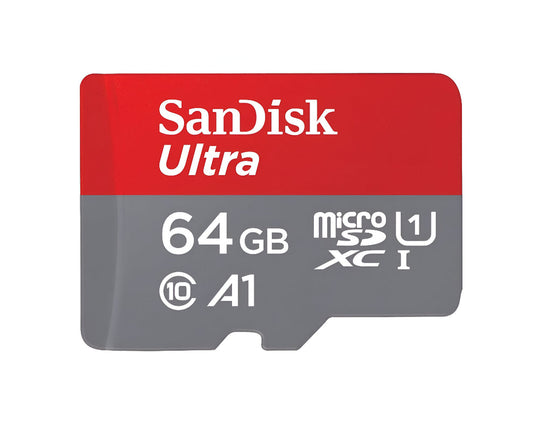 SANDISK ULTRA MICROSD 64GB MEMORY CARD