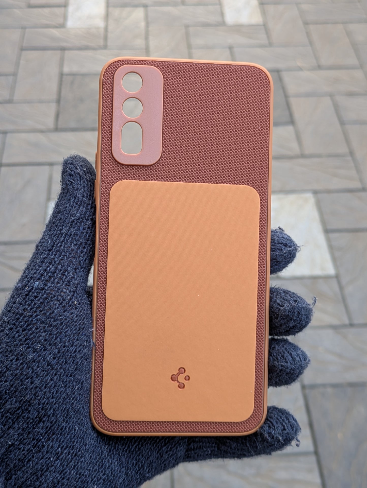 Spigen Leather Case For Vivo Y20I/VIVO Y20A/VIVO Y20/VIVO Y20G/VIVO Y12S