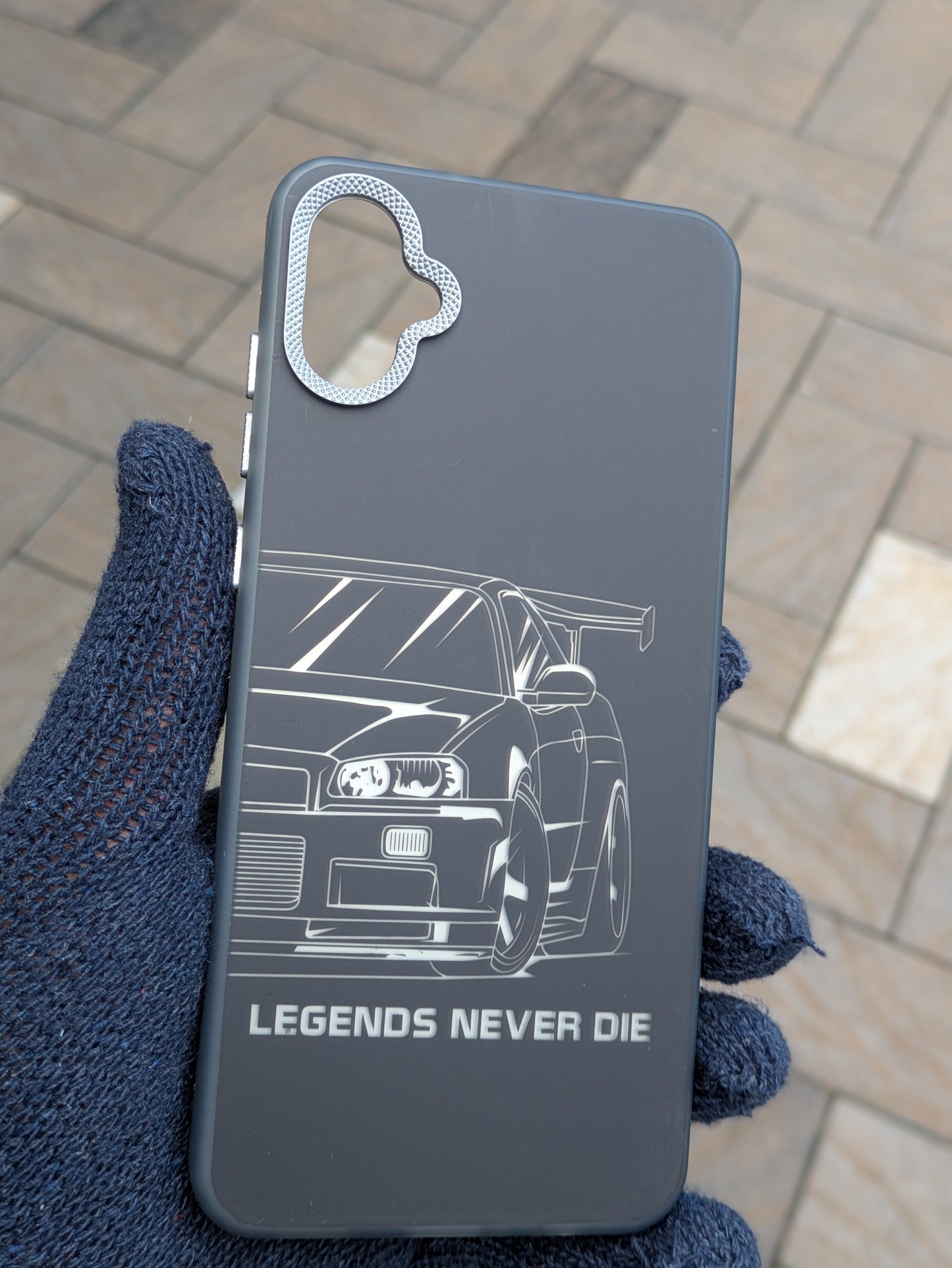 Automotive Matte Print Case (Legends Never Die)