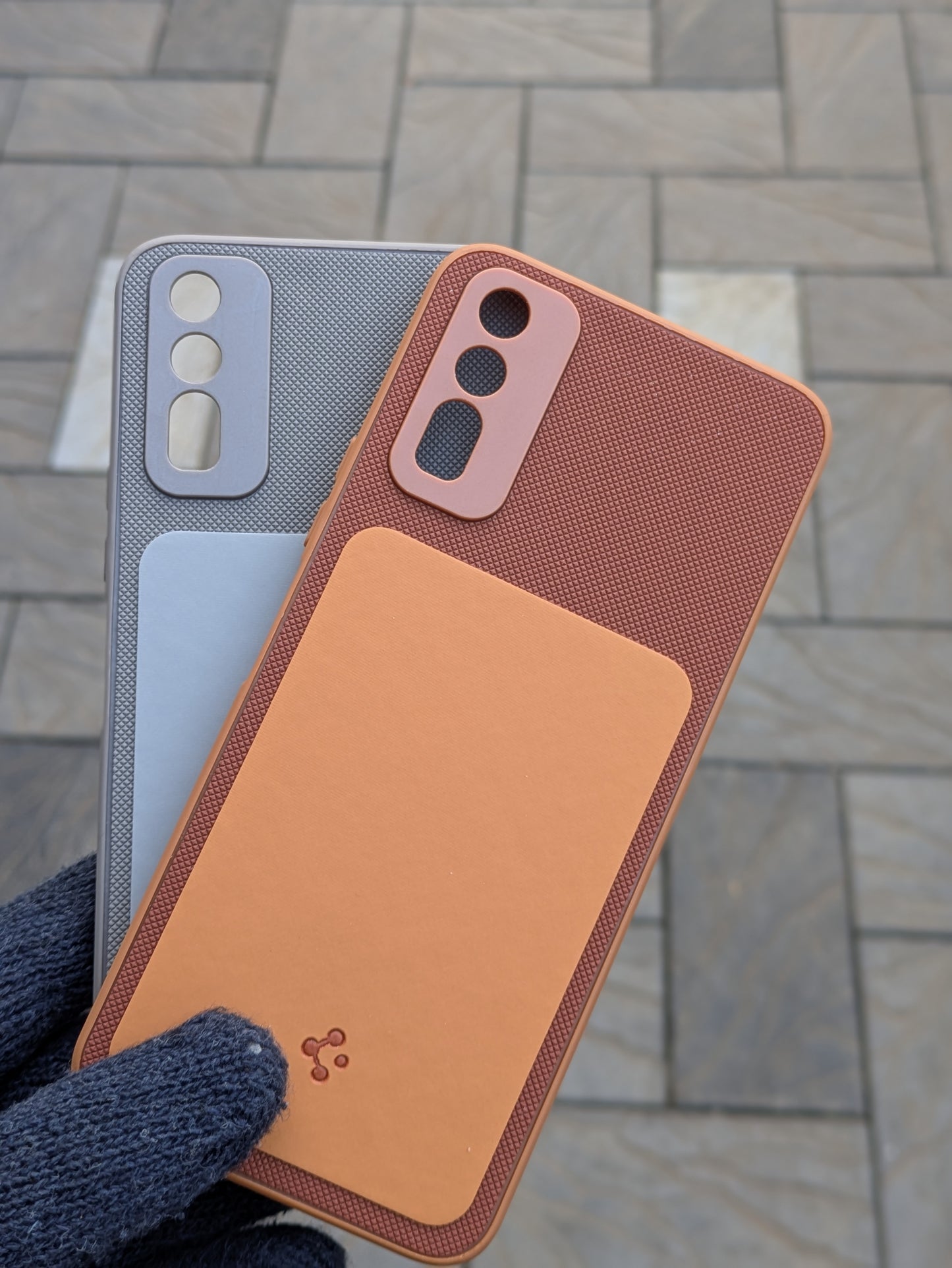 Spigen Leather Case For Vivo Y20I/VIVO Y20A/VIVO Y20/VIVO Y20G/VIVO Y12S