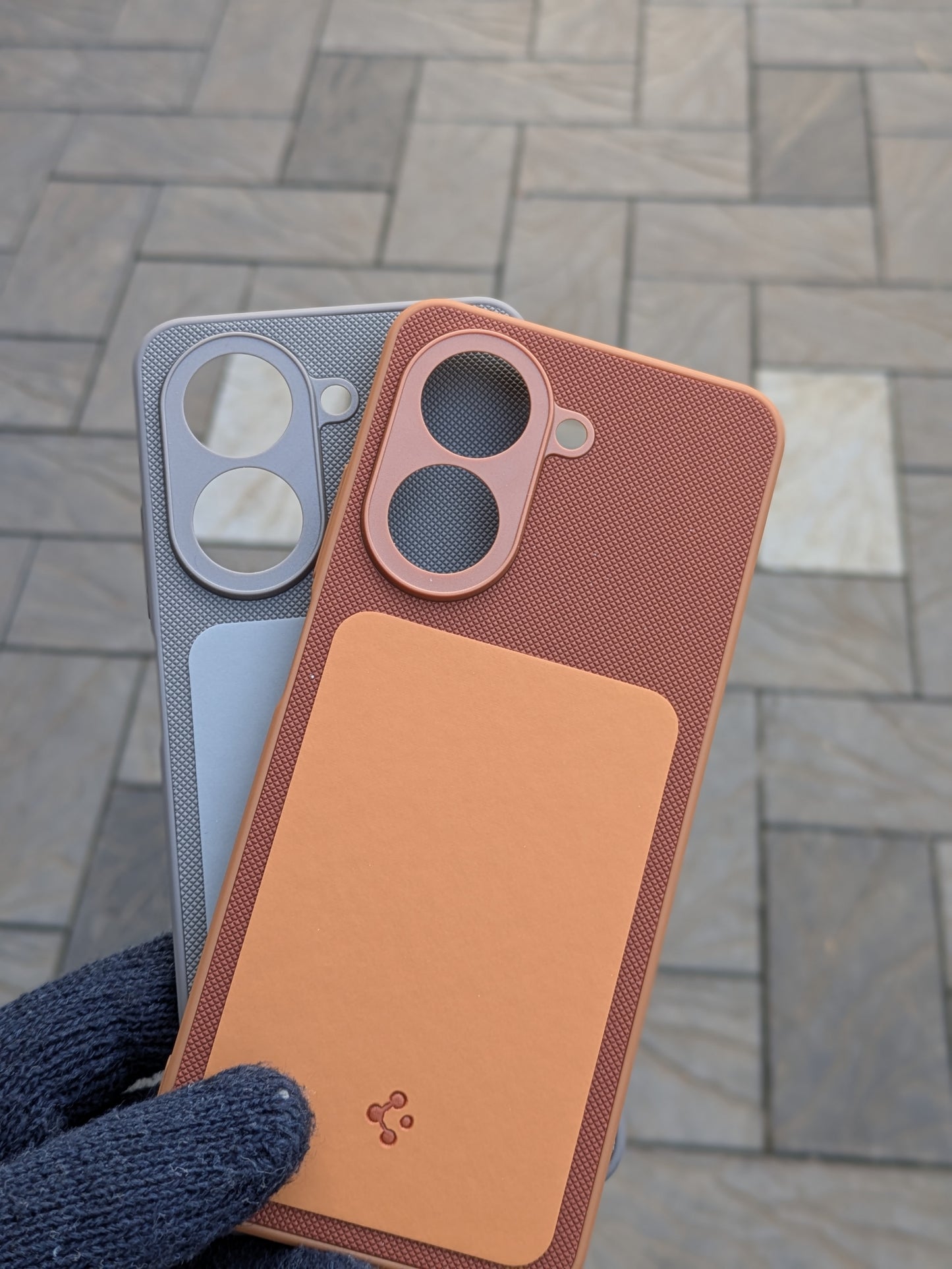 Spigen Leather Case For Redmi MiA5 4G/Poco C71 4G