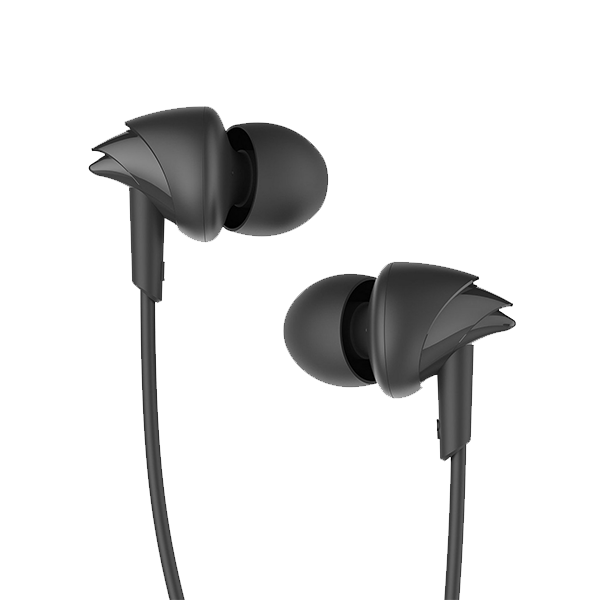 Boat BassHeads 100 in-Ear Headphones with Mic (Black)