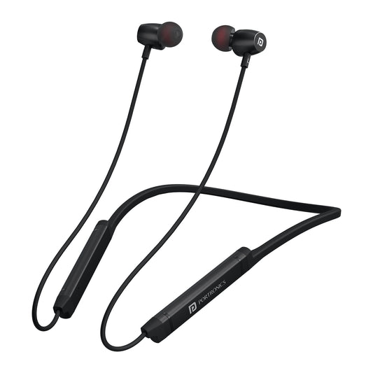Portrinics Bluetooth Neckband Harmonics Z9
