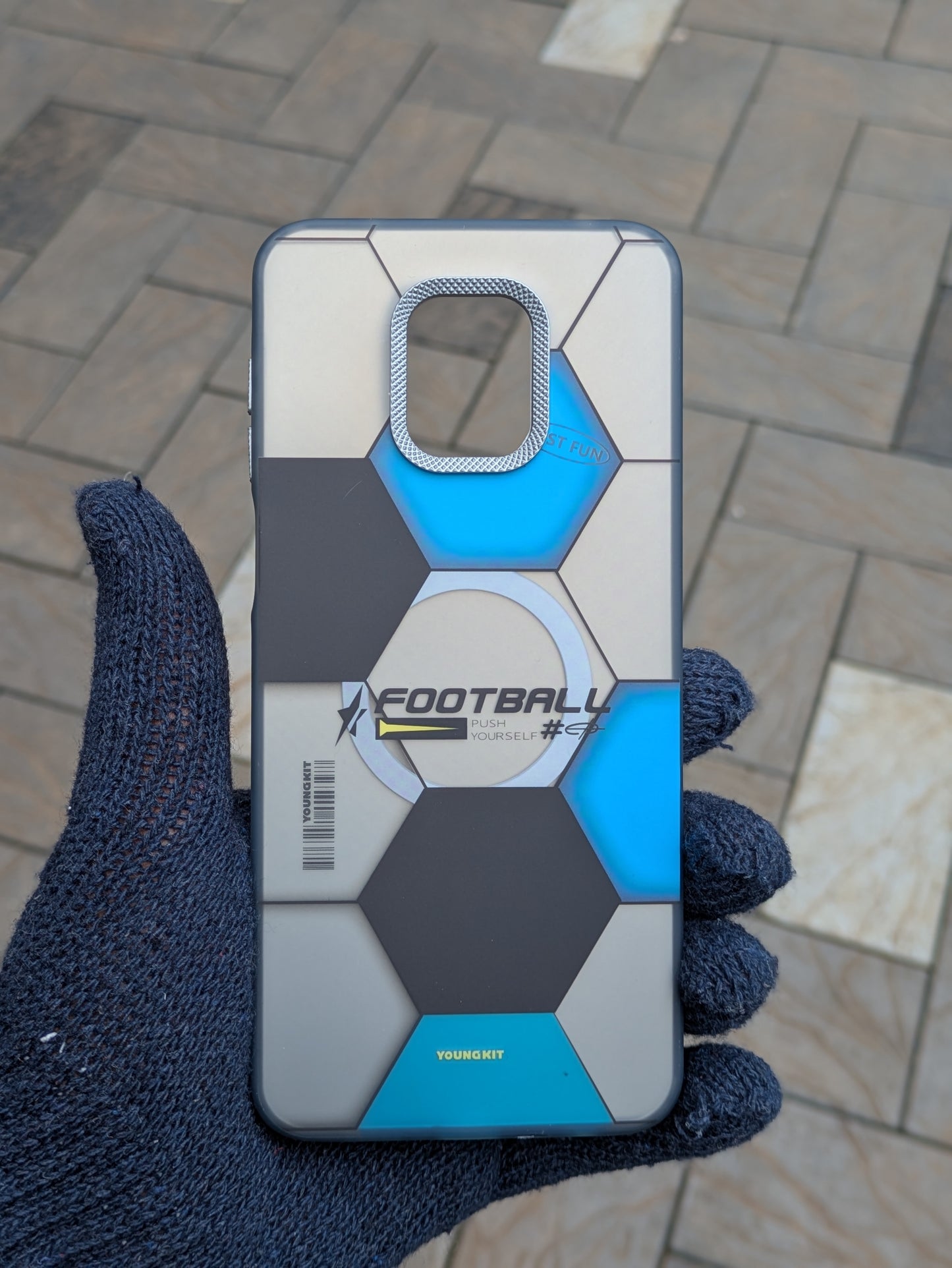 Sports Matte Print Case (Football)