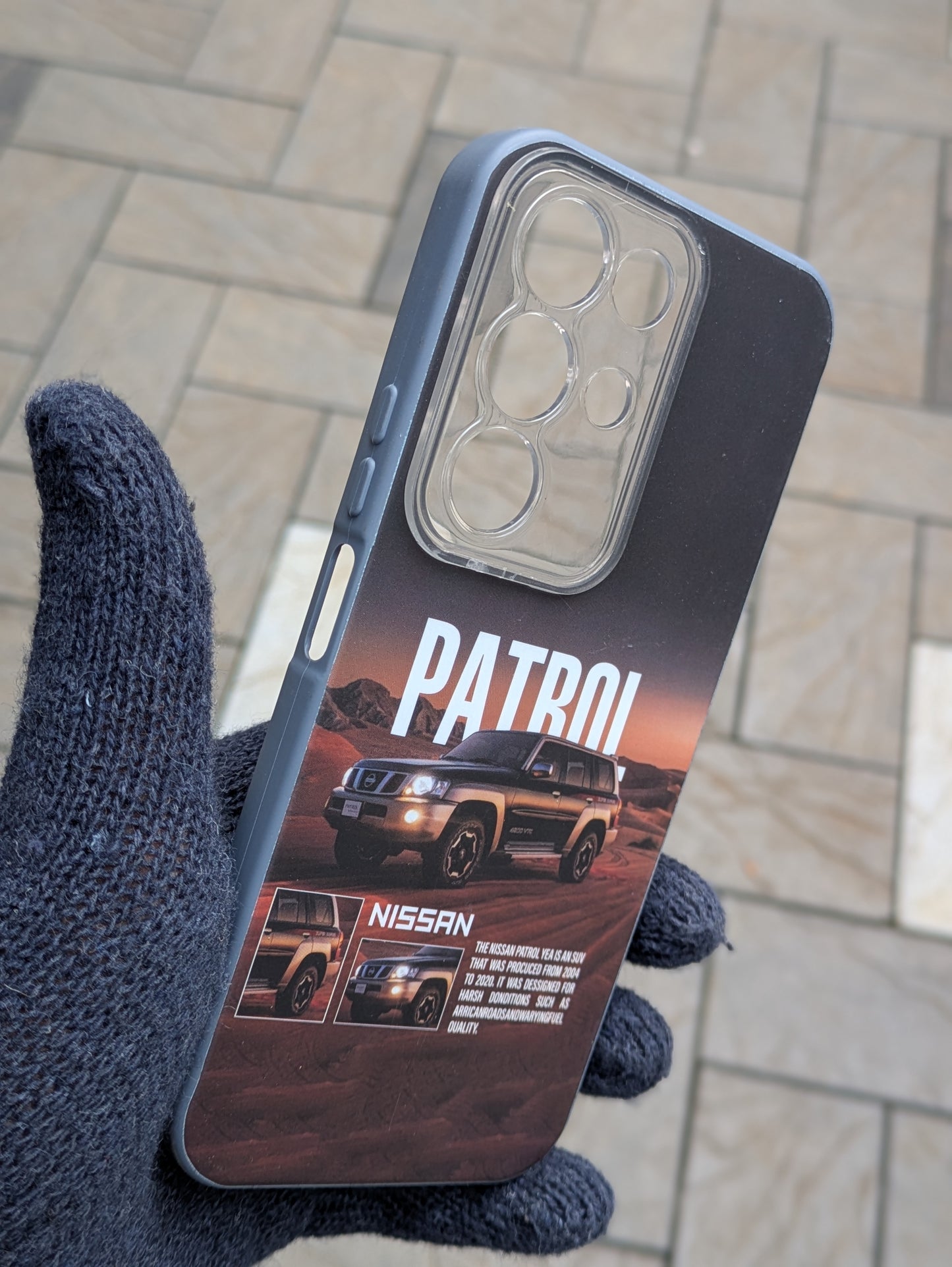 Automotive Matte Print Case For Realme 15x 5G