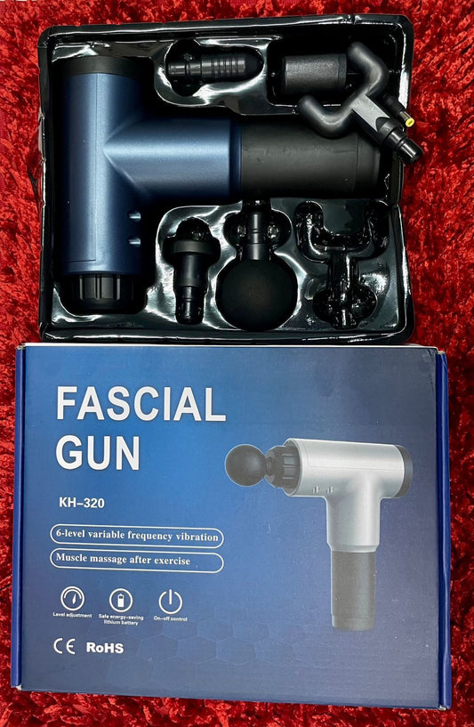 Mini Portable Handheld Fascia Gun Rechargeable Fitness Vibration for Head Body