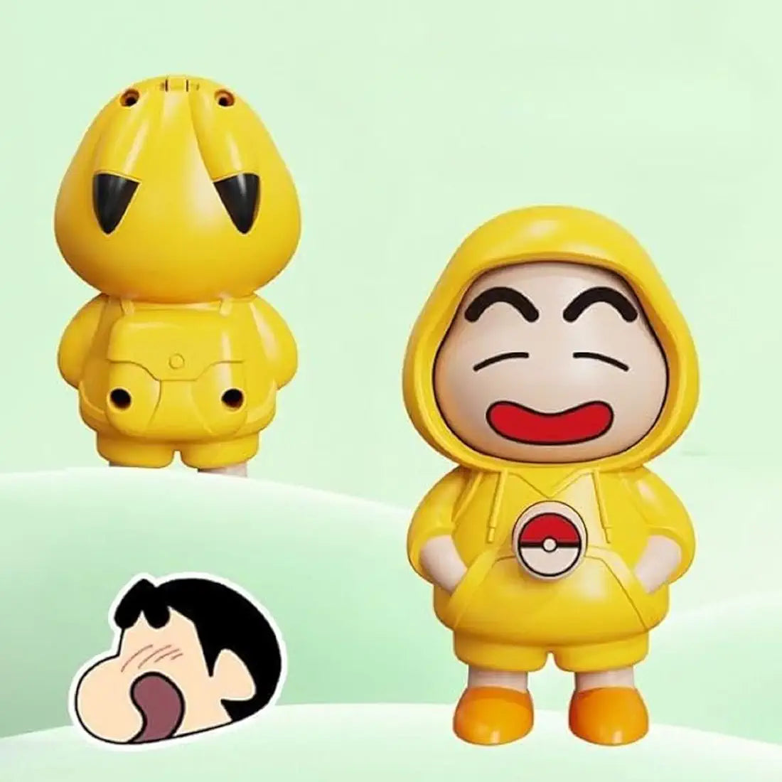 Face Changing Keychain with 3 Expressions 3D Cartoon Character ABS Toy Key Holder Unisex Keychain for Bags, Cars & Gifts Cute Action Figure for Kids & Adults