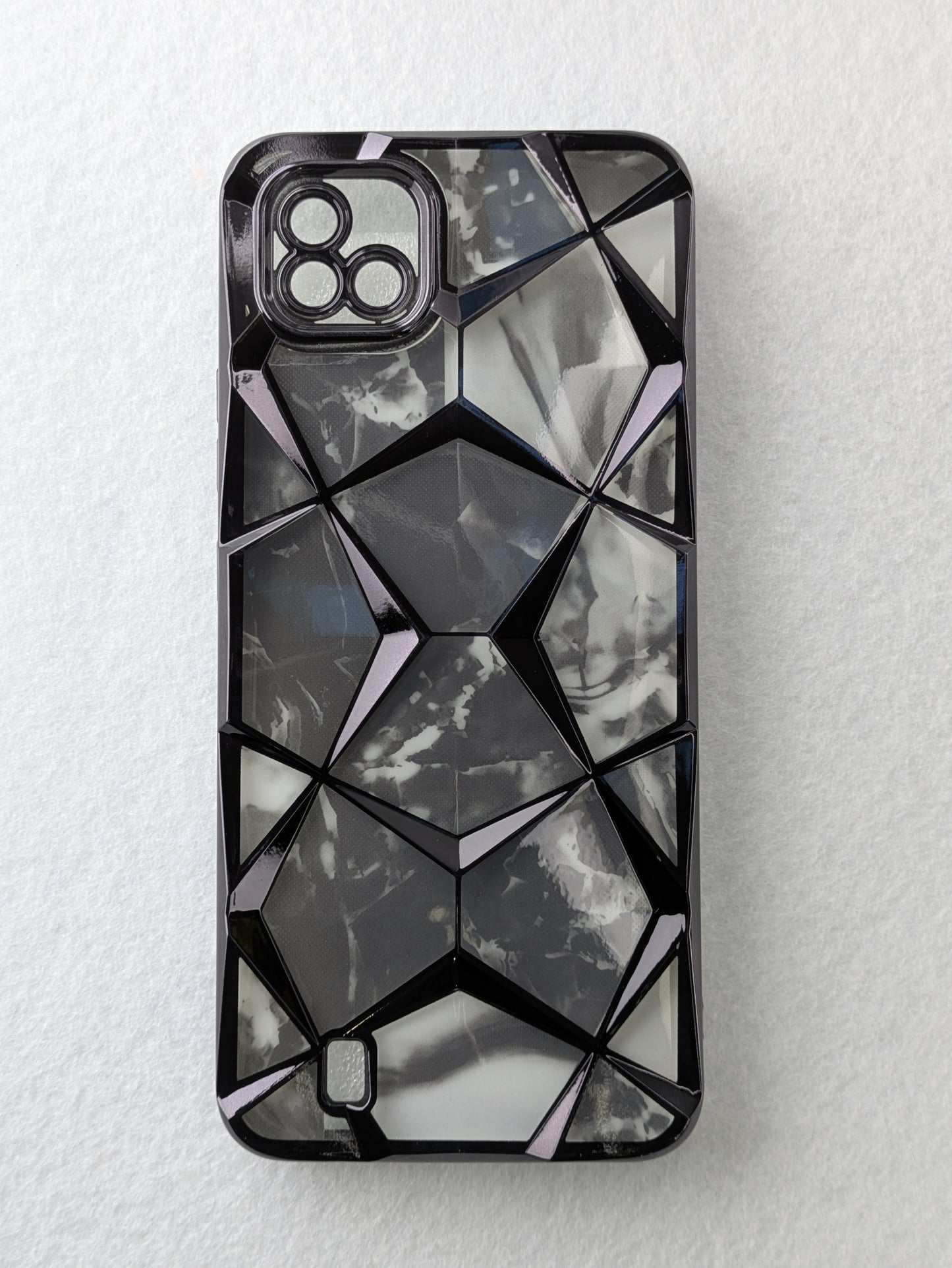 Marble Print Back Cover For Realme C20/C11 2021