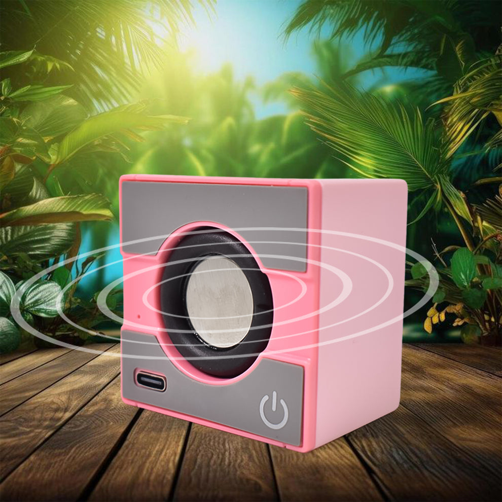 Mini Portable Square TidePlay Wireless Bluetooth Speaker Alloy Material HD Sound 5 W Bluetooth Speaker