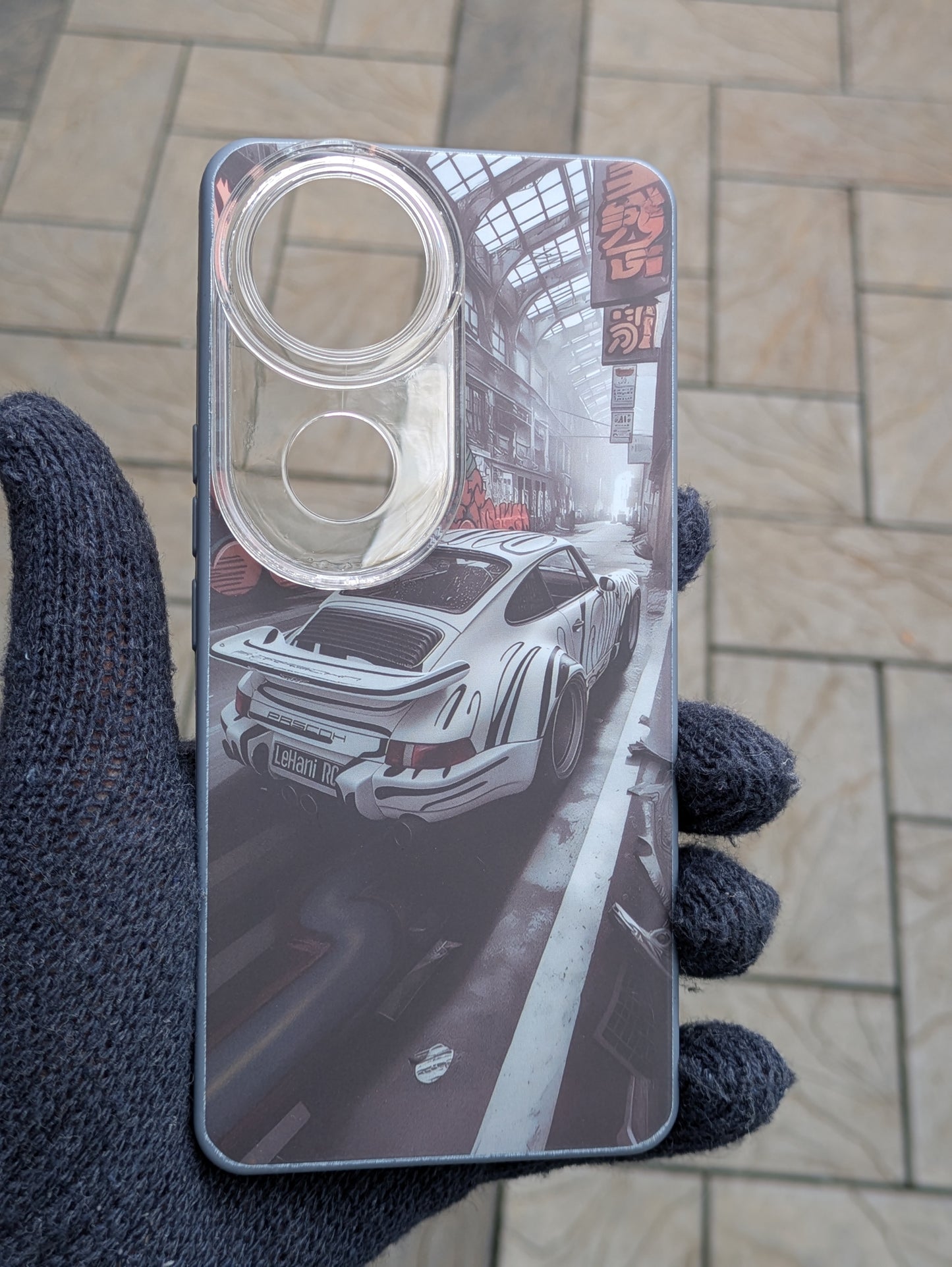 Automotive Matte Print Case For Vivo V50 5G/Vivo T4r 5G