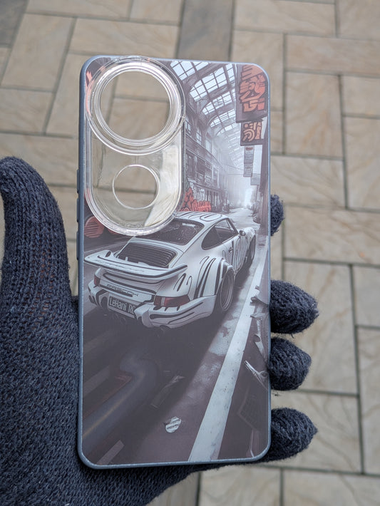 Automotive Matte Print Case For Vivo V50 5G/Vivo T4r 5G