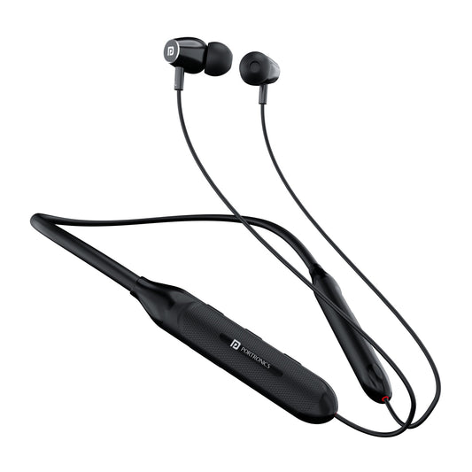 Portrinics Bluetooth Neckband Harmonics Z7