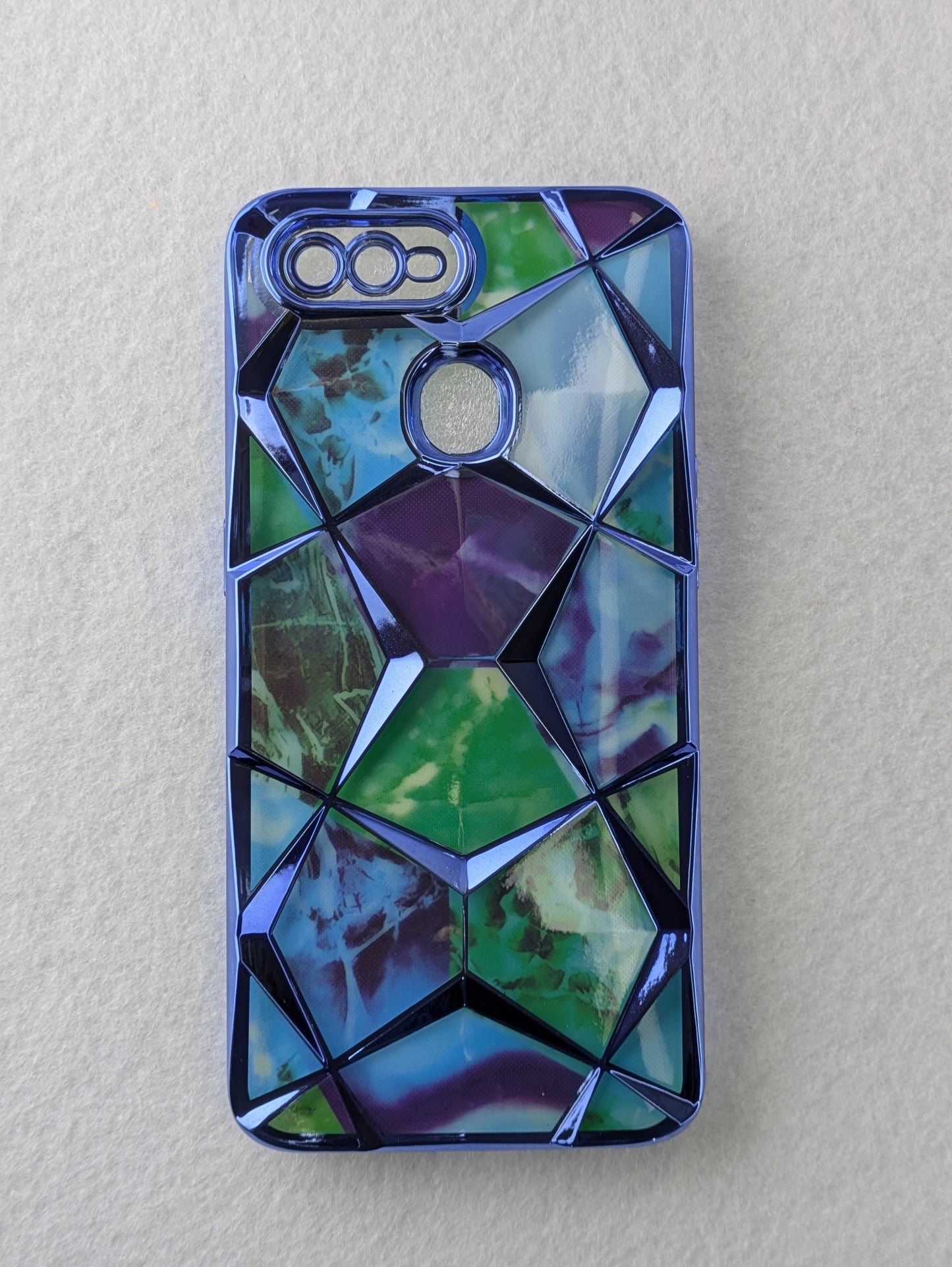 Marble Print Back Cover For Oppo A11k/A12/F9/F9 Pro/A5/A5s/A7/Realme 2/ Realme 2 Pro/Realme U1