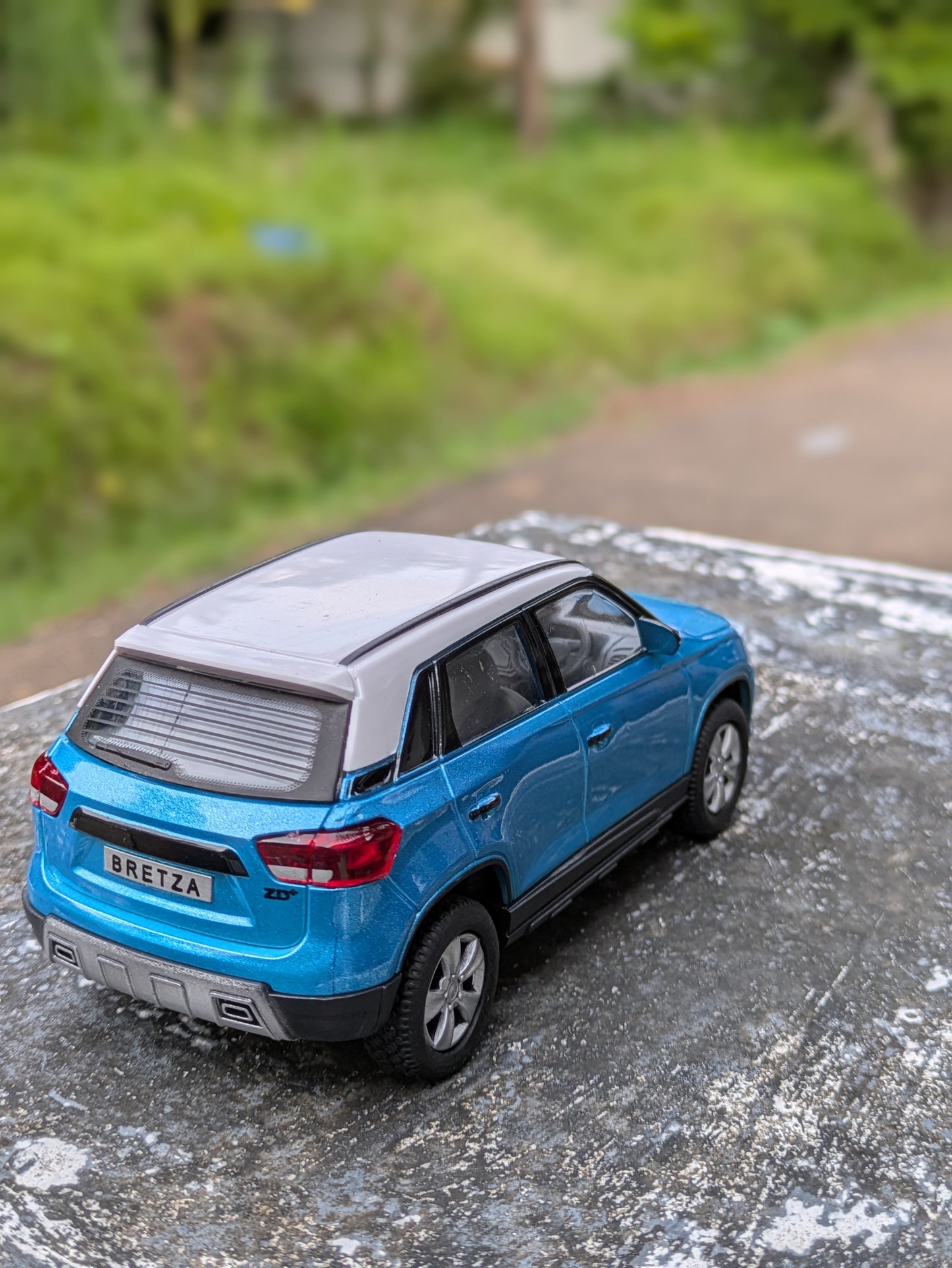 Die-cast Model Maruti Brezza Plastic Hard Body