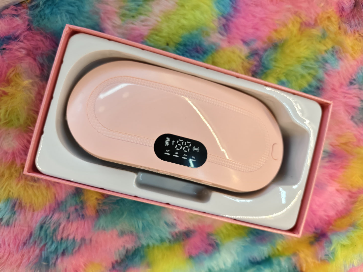 Rechargeable Smart Warm Palace Belt, Period Massager (1 Pc)
