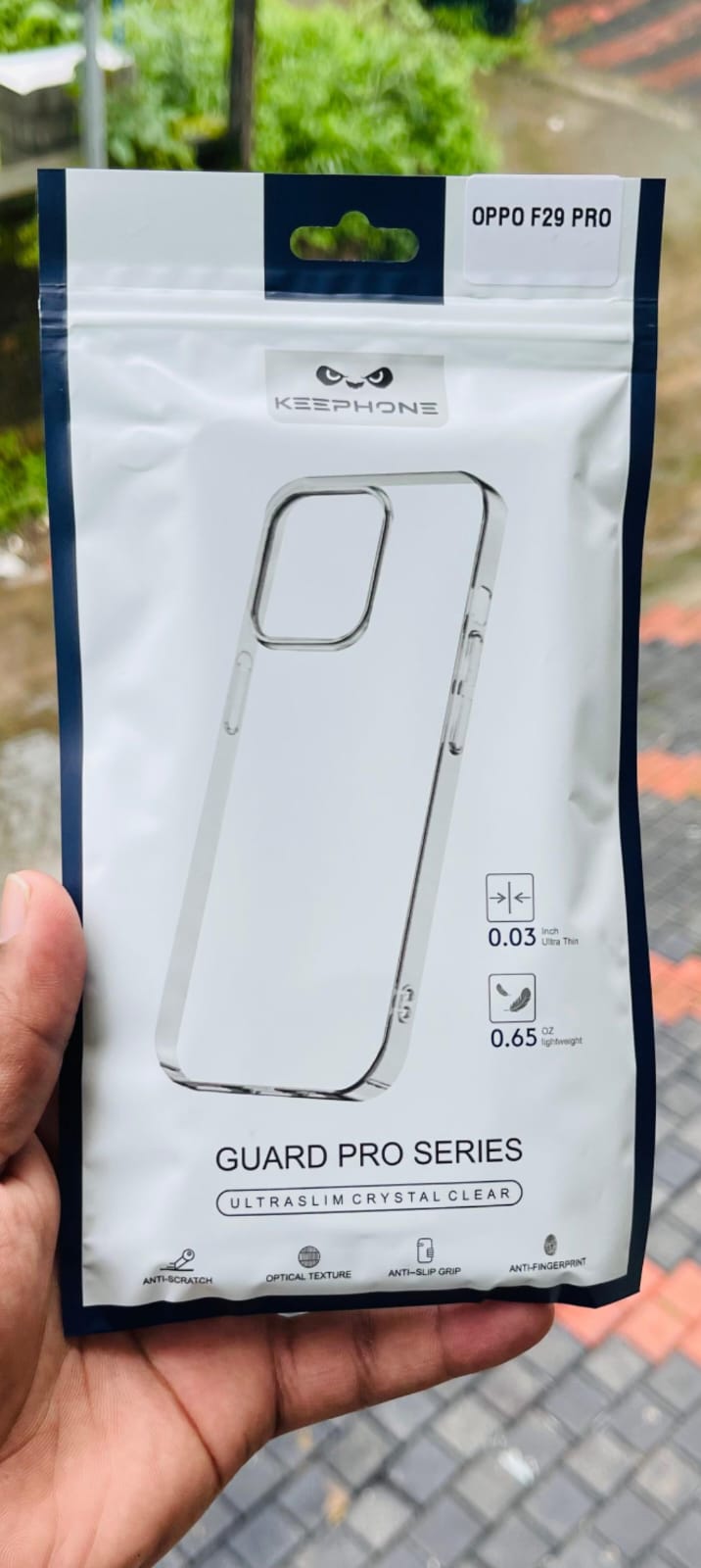 KEEPHONE TRANSPERENT HARD CASE