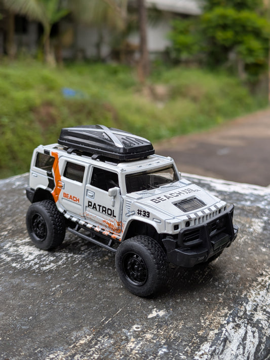 Die-cast Model Metal Body Nissan Patrol Door Openable