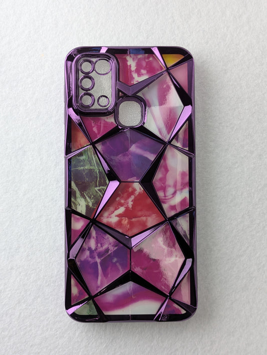 Marble Print Back Cover For Samsung Galaxy M31 / F41 / M31 (4G)