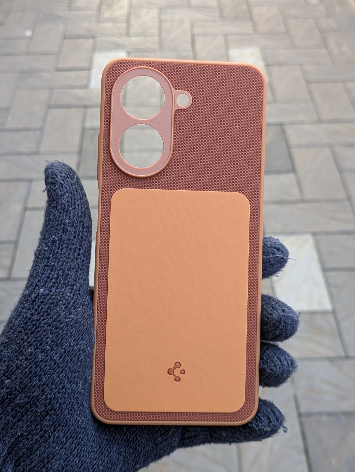 Spigen Leather Case For Redmi MiA5 4G/Poco C71 4G