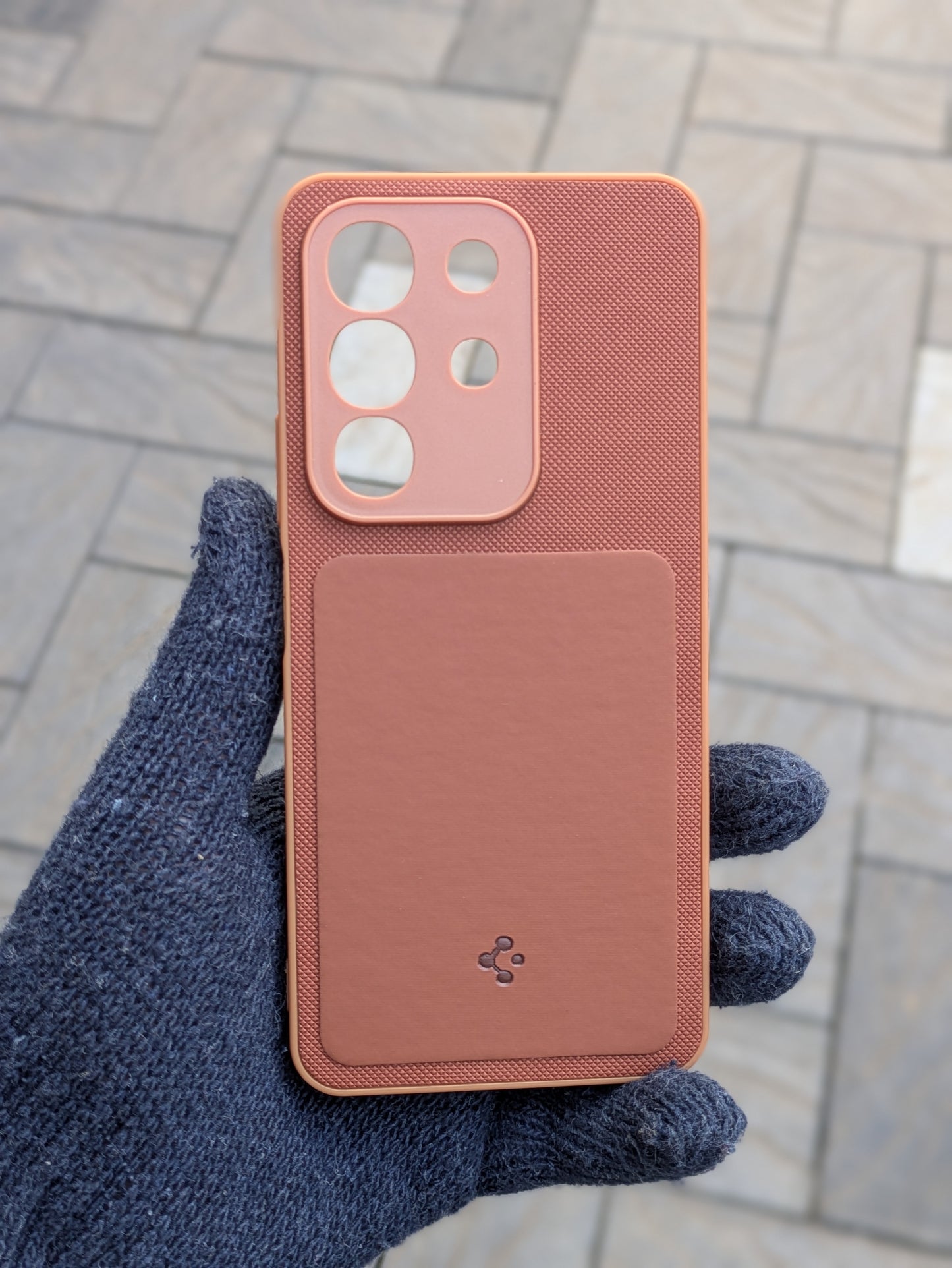 Spigen Leather Case For Vivo T4x 5G/iQOO Z10x