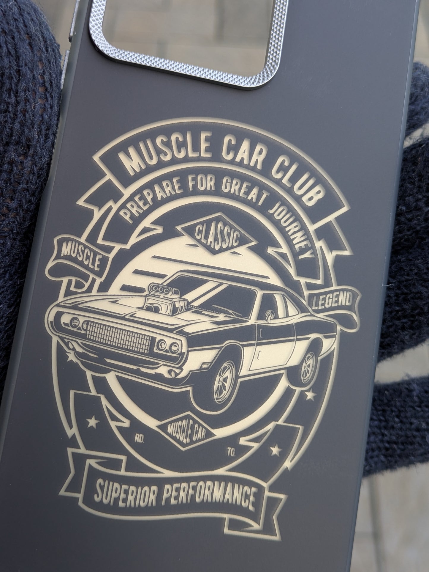 Automotive Matte Print Case For Redmi Mi13c 5G/Poco M6 5G