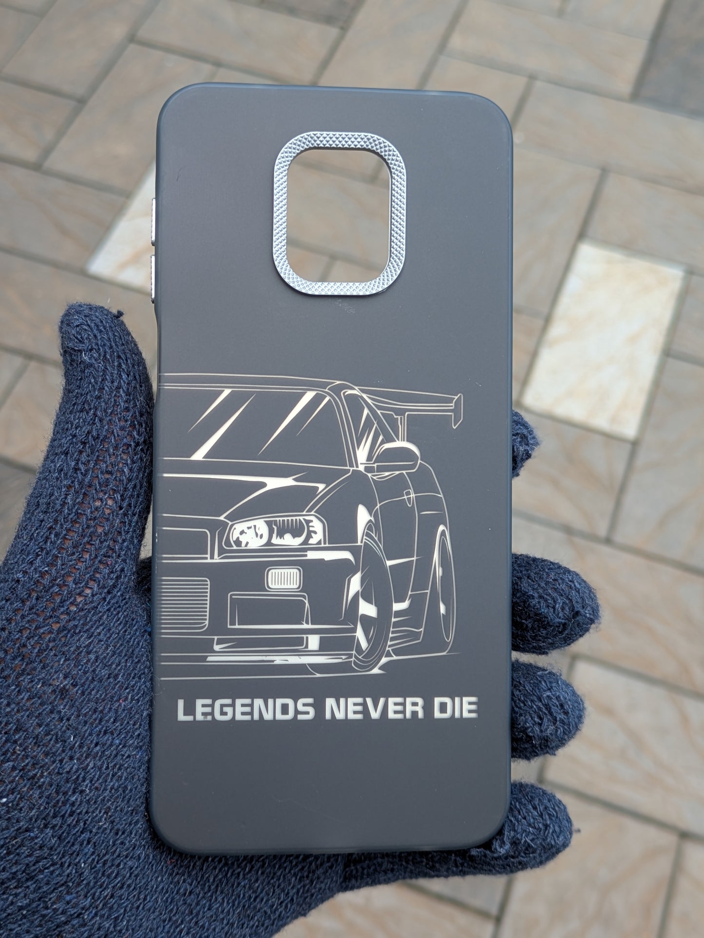 Automotive Matte Print Case (Legends Never Die)