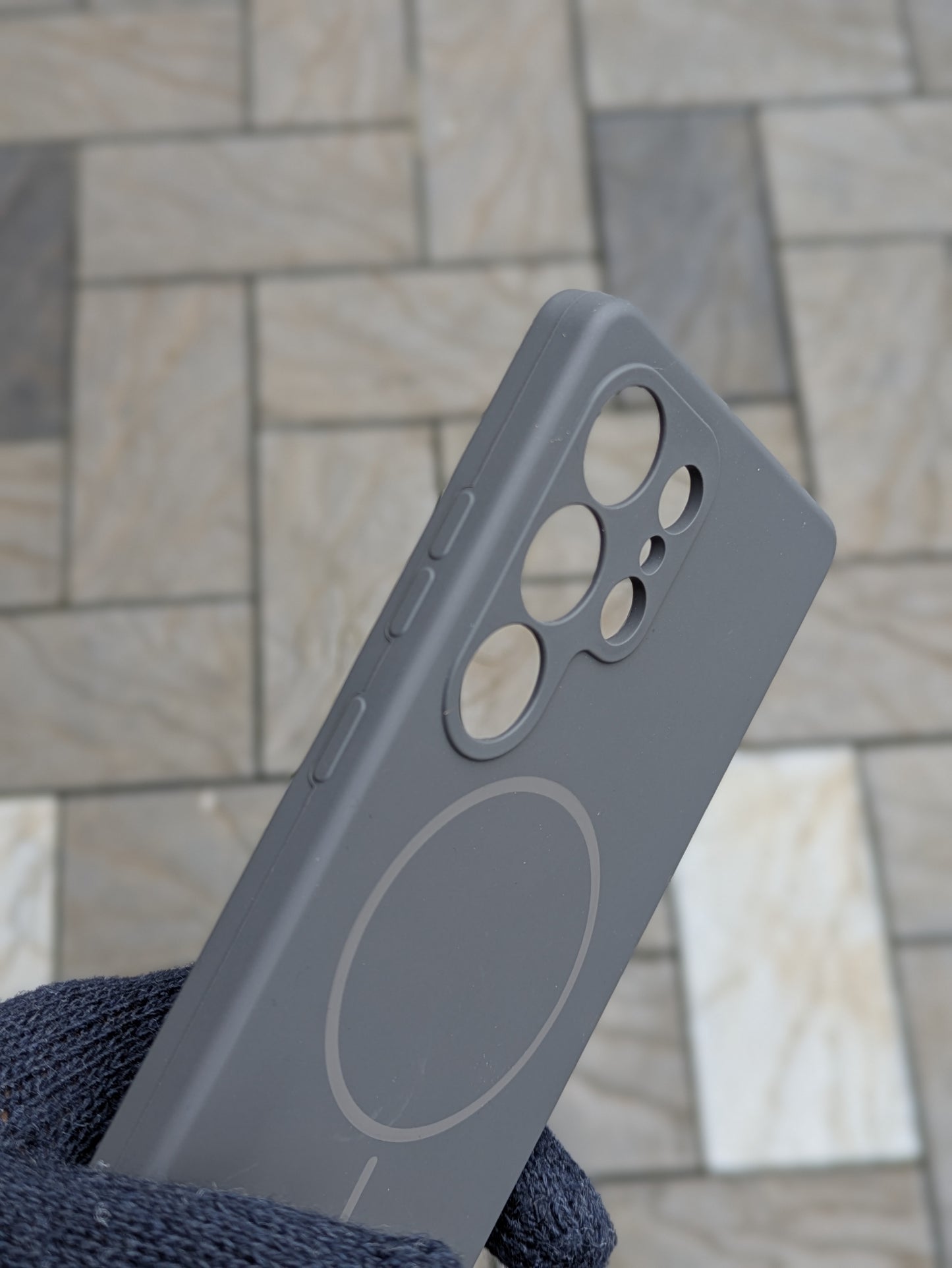 Magsafe Silicone Case For Samsung S25 Ultra