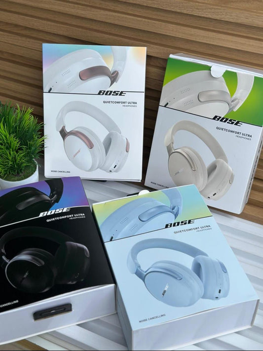 BOSE. QUIET COMFORT ULTRA WIRELESS HEADPHONE. FIRST QUALITY. GOOD SOUNDS. WITH CARRY BAG ( Pack of 1)