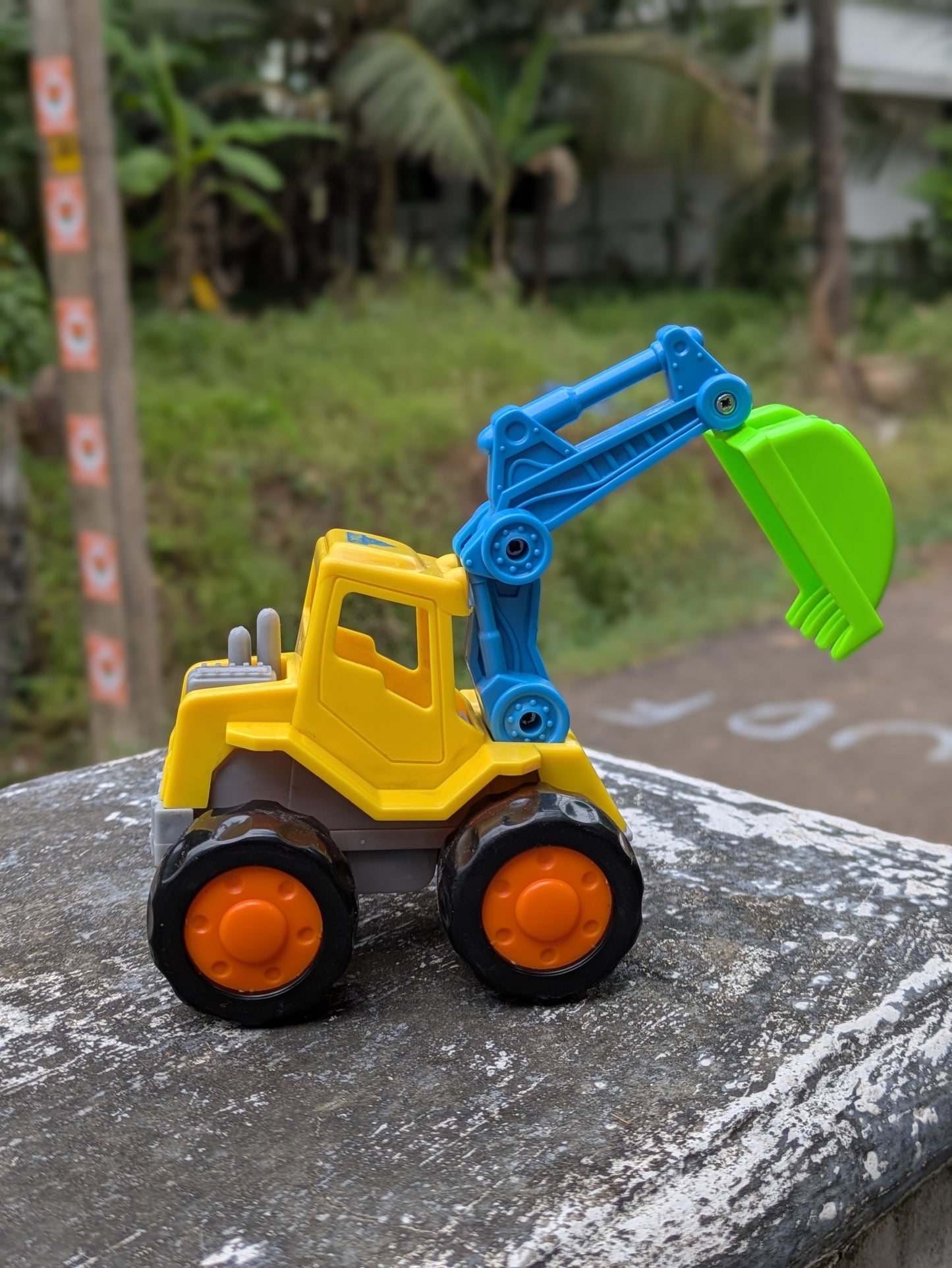 Construction Toy Vehicles Hard Plastic Body