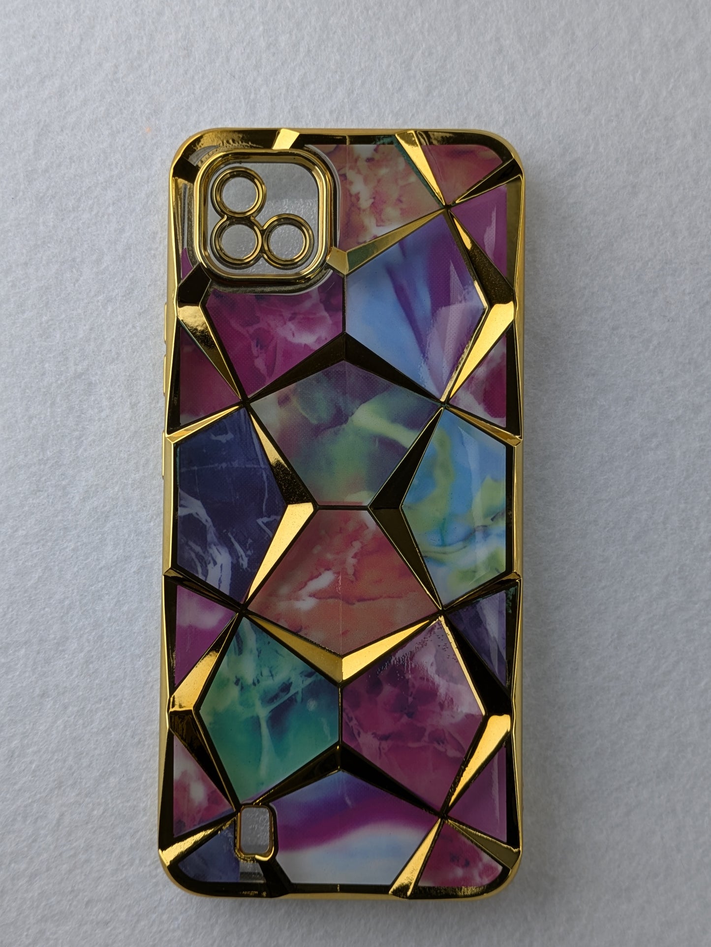 Marble Print Back Cover For Realme C20/C11 2021
