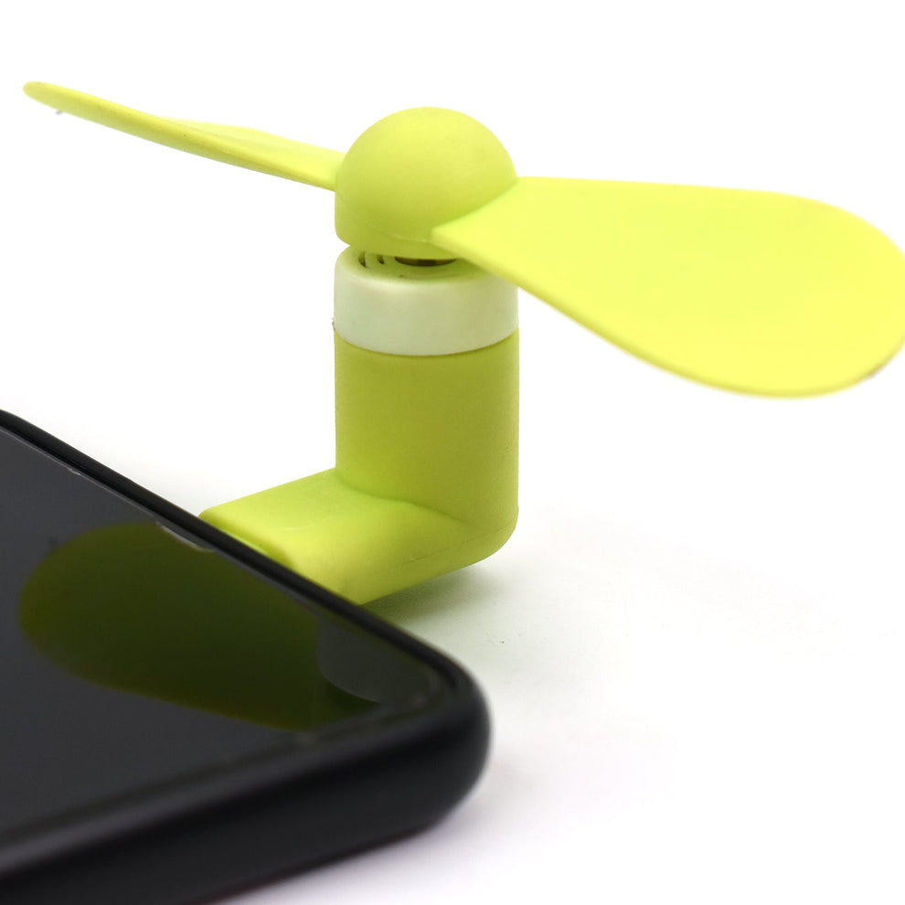 mini USB fan For Having cool air instantly, anywhere and anytime purposes (Micro Port / Mix Color/Pack Of 1)