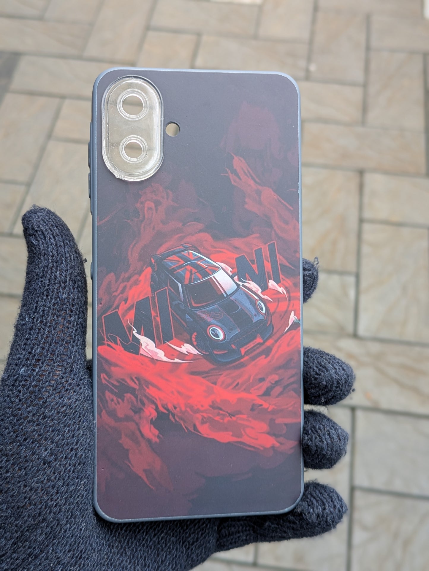 Automotive Matte Print Case For Samsung A07 5G