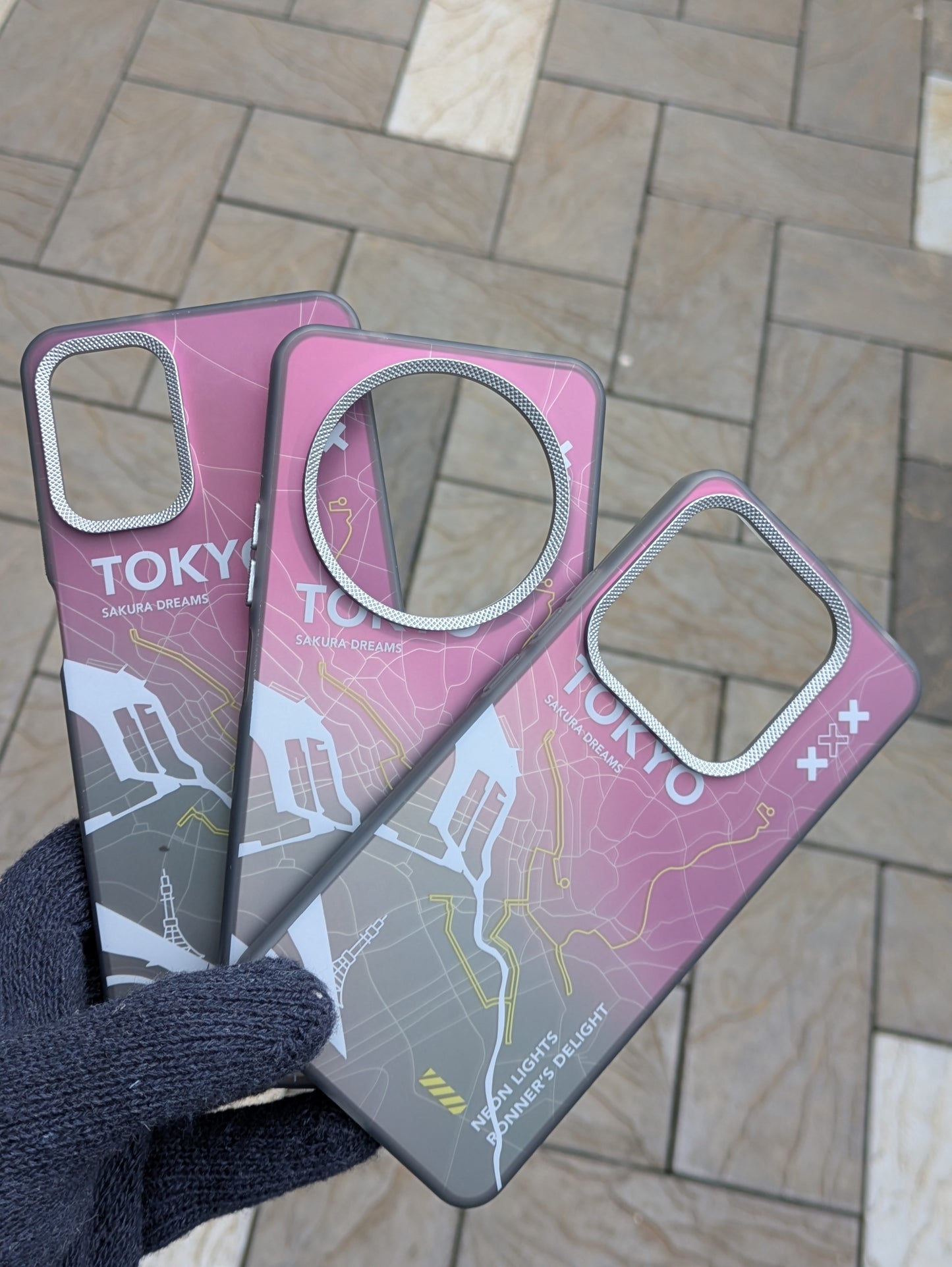 Tokyo Map Matte Print Case