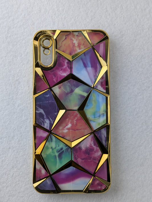 Marble Print Back Cover For Redmi Mi9i/mi9a