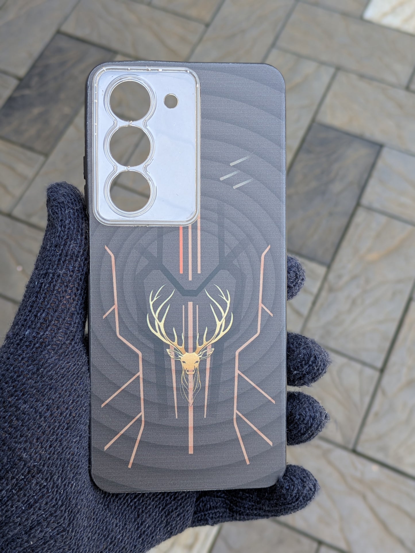 Matte Printed Hard Case For Realme 14x/Realme P3x/Narzo 80x 5G