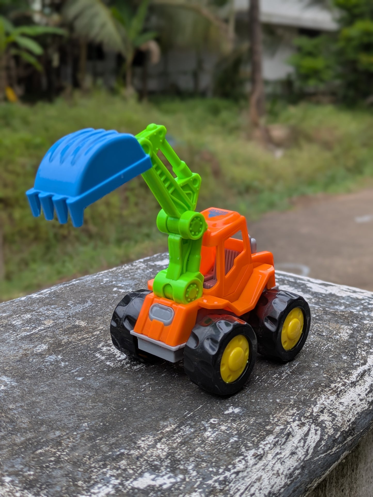 Construction Toy Vehicles Hard Plastic Body