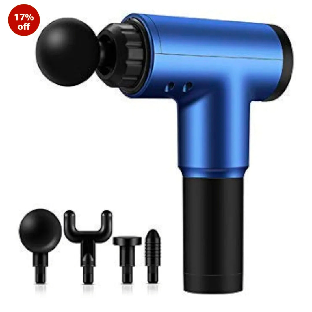 Mini Portable Handheld Fascia Gun Rechargeable Fitness Vibration for Head Body