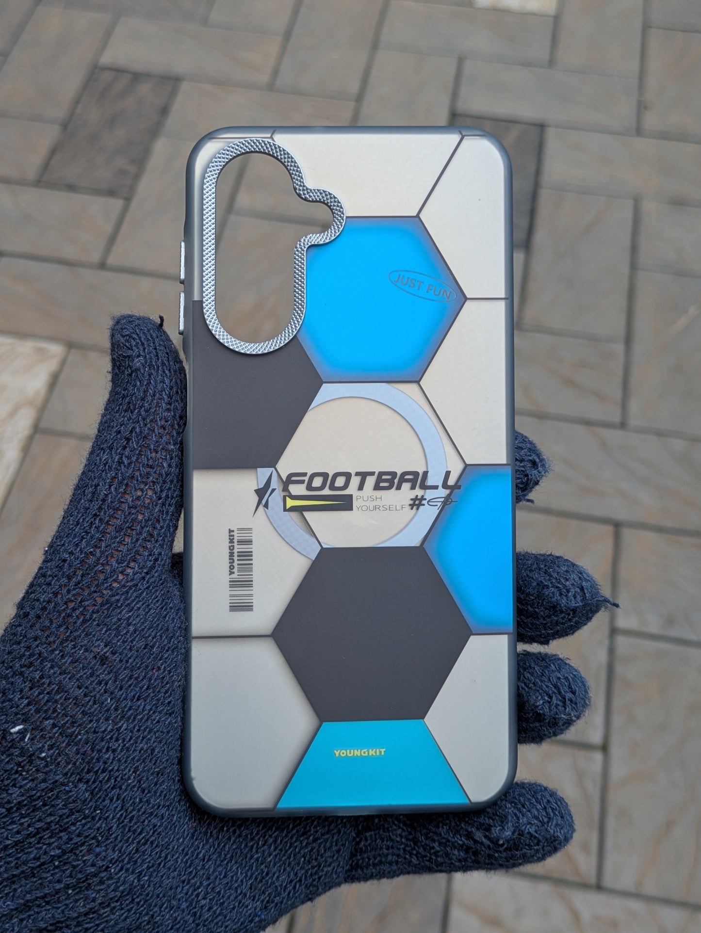 Sports Matte Print Case (Football)