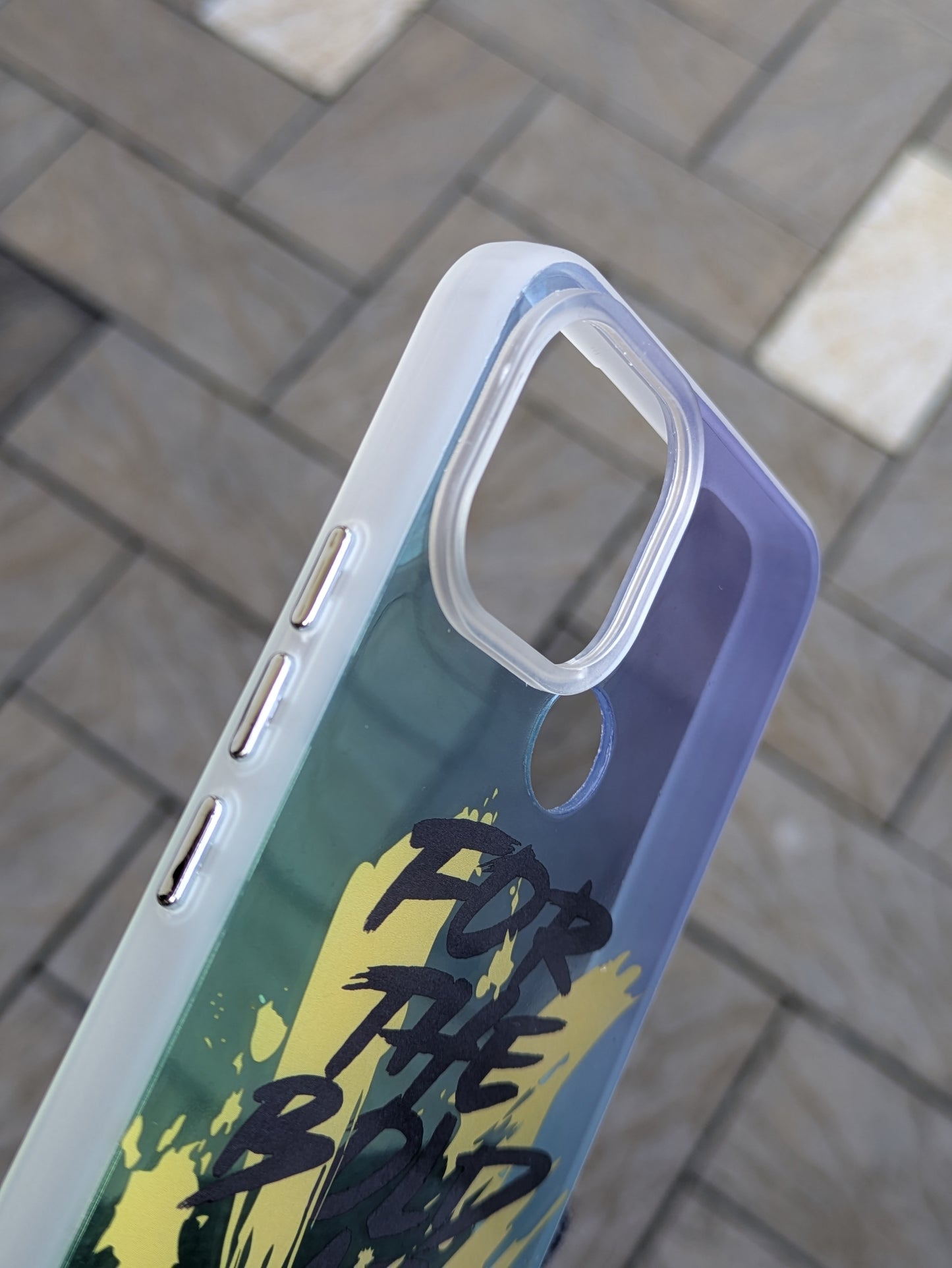 Transperant Glossy Printed Case for Oppo A15/A15s